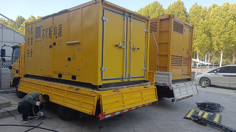 嘉陵柴油发电机组和UPS电源配合使用时的注意事项